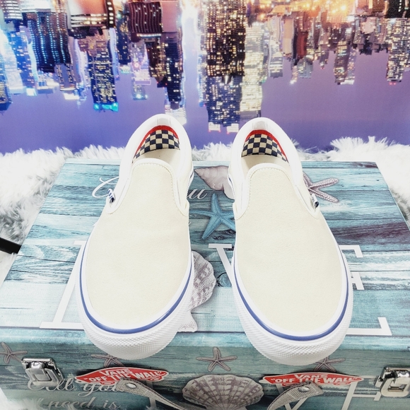 Vans Off White Skate Slip-On - Picture 11 of 12